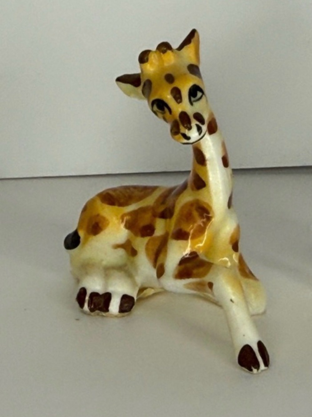 Vintage miniature giraffe